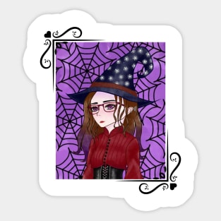 Modern Witch with Vintage Flair Sticker